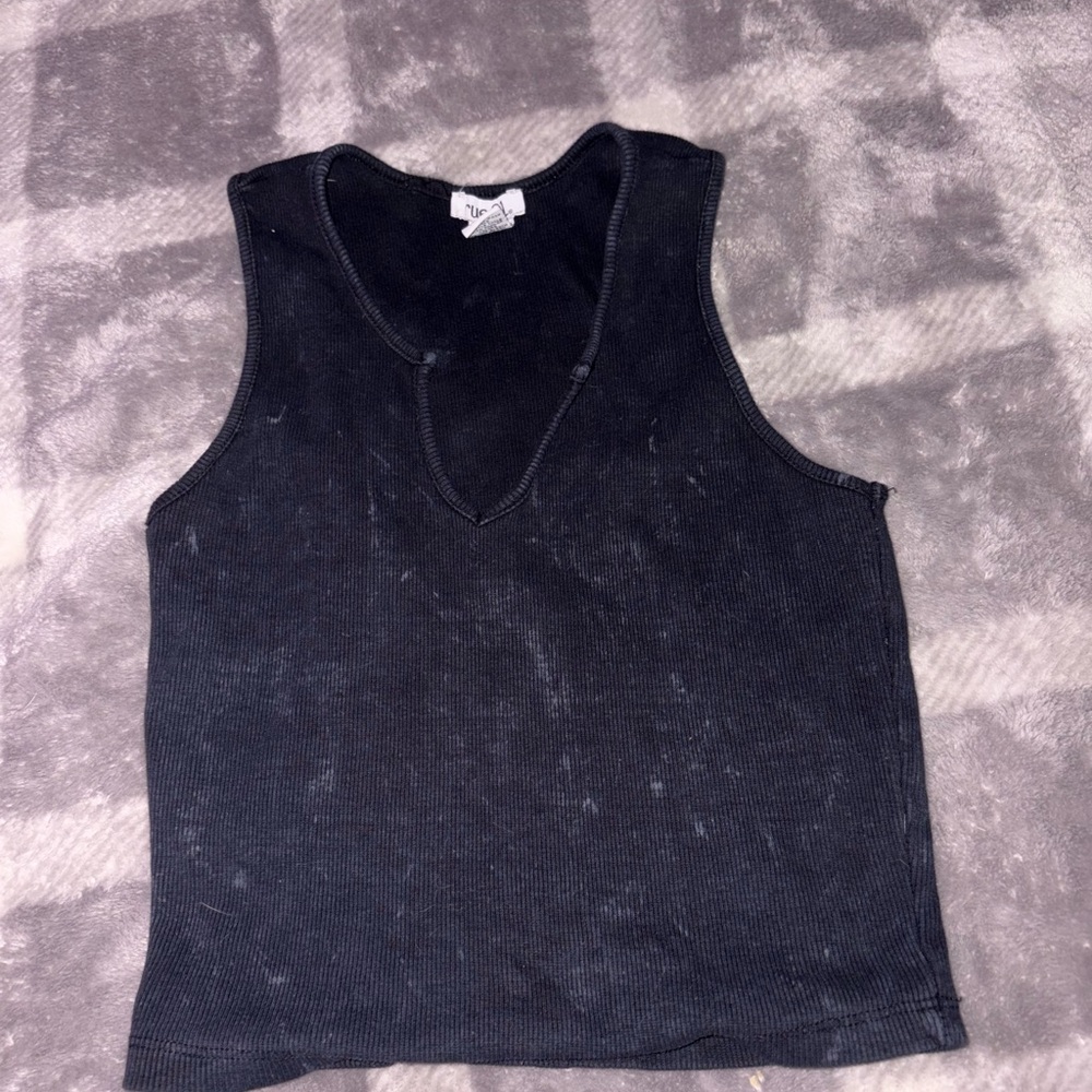 Rue21 Charcoal Sleeveless Top